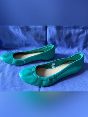 Merona Emma Jade Leather Ballet Flats